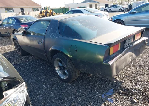 1987 Chevrolet Camaro из США, поврежденный, VIN 1G1FP21H9HN123969